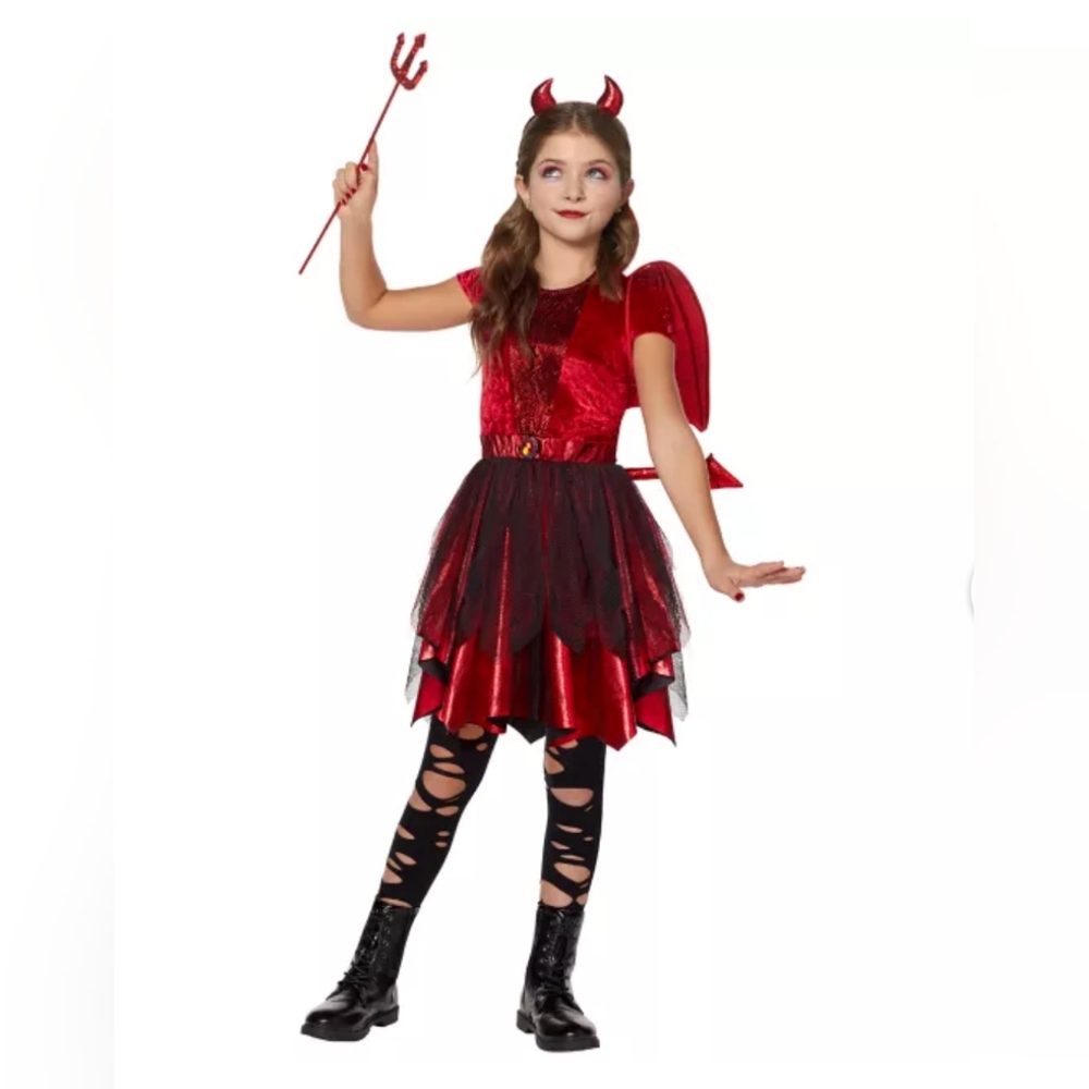 Kids Devil Costume - Medium